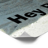 Hé Baby, ga ik weg? Poster (Hoek)