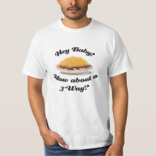Hé Baby. Wat dacht je van een 3-way? Cincinnati C T-shirt