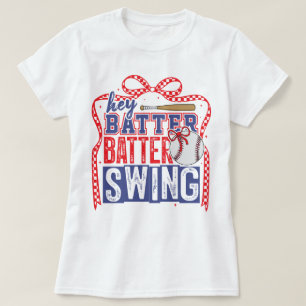 Hé Batter Batter Swing Baseball T-Shirt Cadeau Ide
