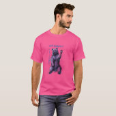 Hé, Beer! schilderij T-shirt (Voorkant volledig)