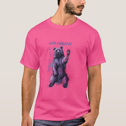 Hé, Beer! schilderij T-shirt (Voorkant)