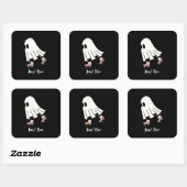 "Hé, Boe!" Roller Schaats Ghost Square Sticker (Vel)