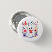 Hé boe ronde button 3,2 cm (Voorkant /achterkant)