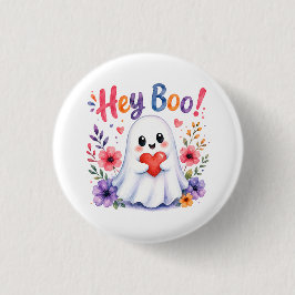 Hé boe ronde button 3,2 cm