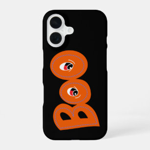 Hé Boo Bang Ik Je Te Veel Typografie Tekening Kuns iPhone 16 Hoesje