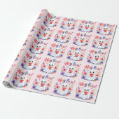 Hé boo cadeaupapier (Uitgerold)