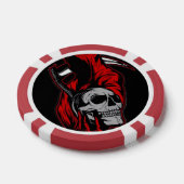 he Boo Crew Orange Halloween Family Matching Poker Chips (Enkel)