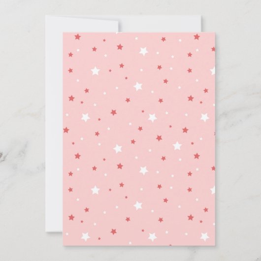 Hé Boo Halloween Birthday Uitnodiging - Roze (Achterkant)