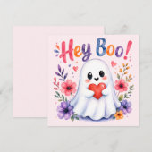 Hé boo kaart (Voorkant / Achterkant)
