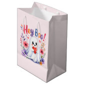 Hé boo medium cadeauzakje (Voorkant Gekanteld)