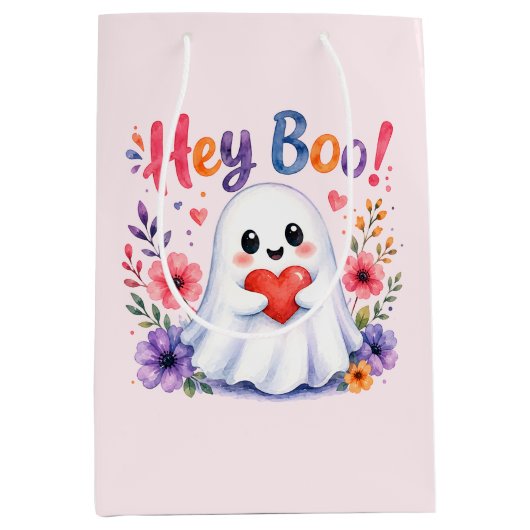 Hé boo medium cadeauzakje (Voorkant)
