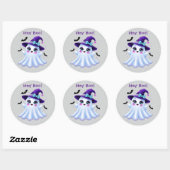 Hé Boo! Ronde Sticker (Vel)
