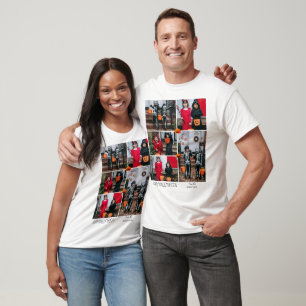 Hé Boo! Spooky Halloween familie foto T-shirt