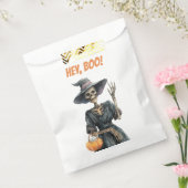 Hé, Boo! | Spooky Witch Snoep Favorietentassen Bedankzakje (Gezegeld)