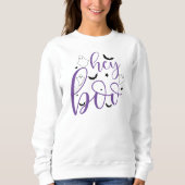 Hé Boo! sweatshirt (Voorkant)