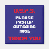 Hé, brievendrager magneet (Voorkant)