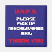 Hé, brievendrager magneet (Voorkant)