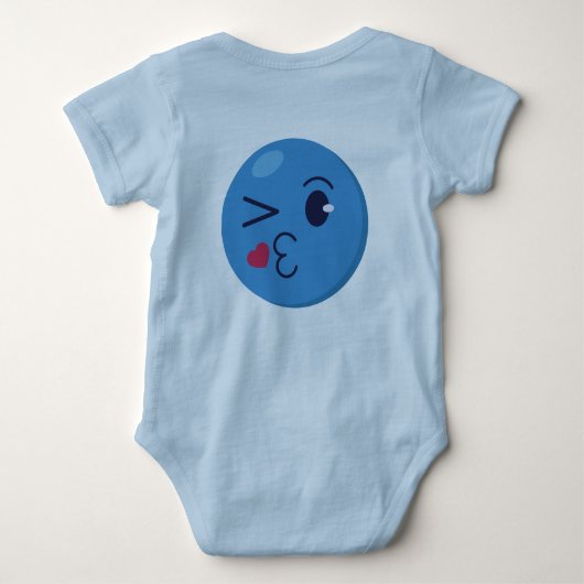 "Hé, bro! Je vrouw blijft me controleren." Romper (Achterkant)