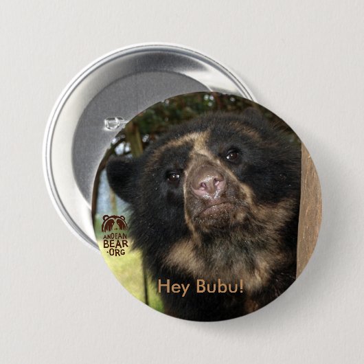 Hé Bubu! Ronde Button 7,6 Cm (Voorkant /achterkant)