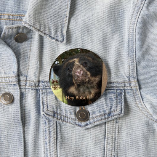 Hé Bubu! Ronde Button 7,6 Cm (In situ)