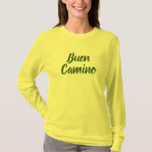 Hé, Buen Camino! St James Way Pilgrim T-shirt (Voorkant)