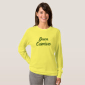 Hé, Buen Camino! St James Way Pilgrim T-shirt (Voorkant volledig)