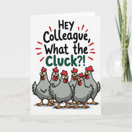 Hé Collega Wat De Kloek Kaart (Voorkant)