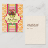 Hé, Cupcake 2 Chubby Visitekaartjes (Voorkant / Achterkant)
