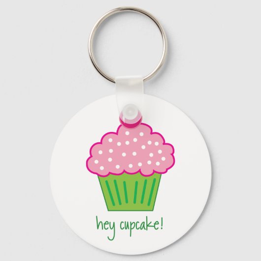 Hé cupcake! sleutelhanger (Voorkant)