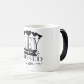 hé cupid heeft weer gemist magische mok (Voorkant rechts)