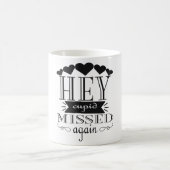 hé cupid heeft weer gemist magische mok (Center)