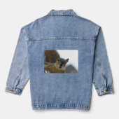 Hé daar. denim jacket (Achterkant)