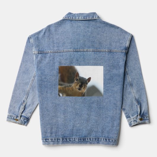 Hé daar. denim jacket (Achterkant)