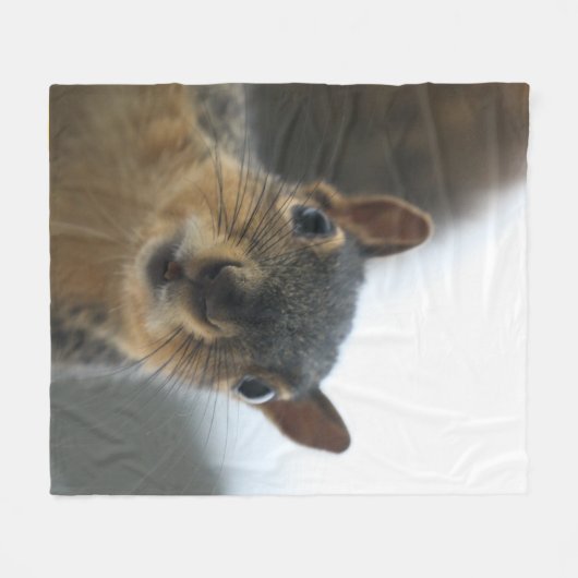 Hé daar. fleece deken (Voorkant (Horizontaal))