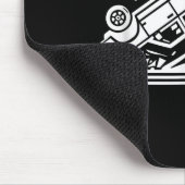 Hé, daar kun je niet parkeren! muismat (Hoek)