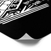 Hé, daar kun je niet parkeren! poster (Hoek)