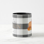 Hé, daar pomkin Black en White Buffalo Check Mok (Midden)