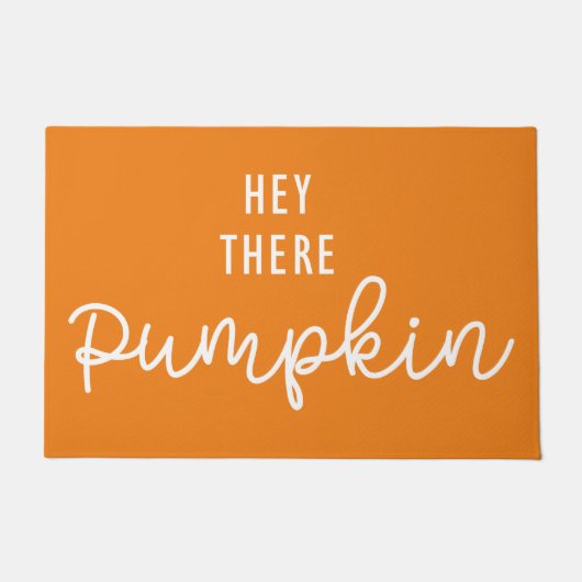 Hé, daar pompoen Herfst deur Mat (Voorkant)