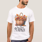 Hé daar Pompoen - Herfst T-shirt (Voorkant)