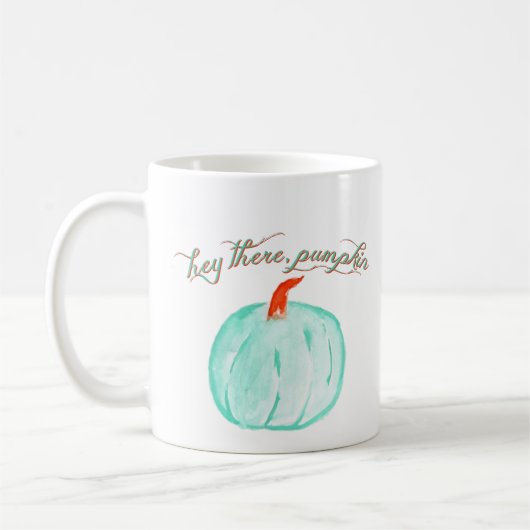 Hé daar, pompoen. koffiemok (Links)
