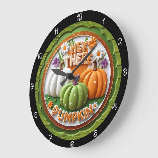 Hé daar Pumpkin illustratie Grote Klok (Hoek)