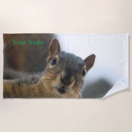 Hé daar. strandlaken