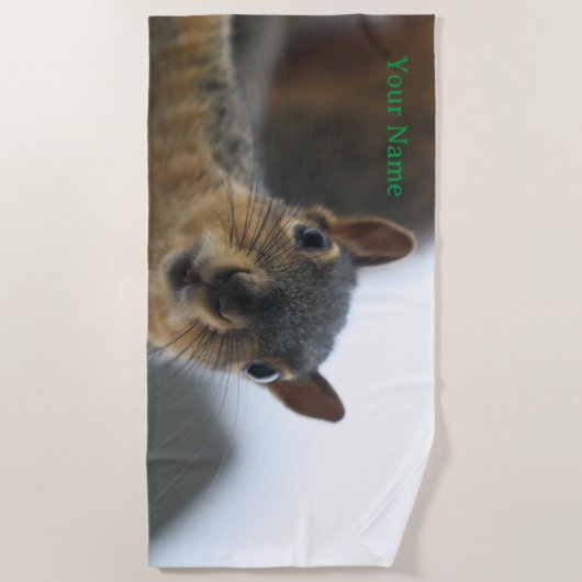 Hé daar. strandlaken (Voorkant)