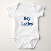 Hé dames Baby Romper (Voorkant)