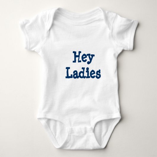 Hé dames Baby Romper (Voorkant)