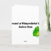 Hé diddle, diddle feestdagen kaart (Achterkant)