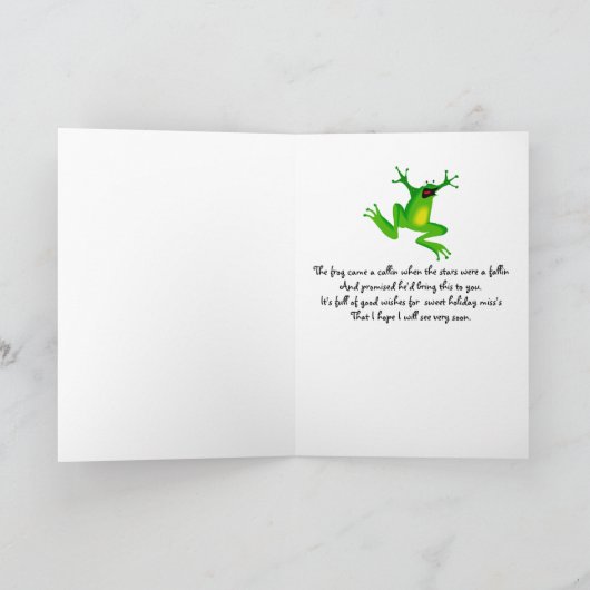 Hé diddle, diddle feestdagen kaart (Binnen)