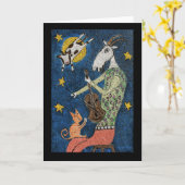 Hé diddle-kaart kaart (Gele Bloem)