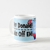 Hé Donald, doe maar af! Koffiemok (Voorkant links)