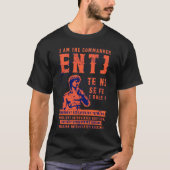 Hé ENTJ persoonlijkheid typt de commandant extrave T-shirt (Voorkant)